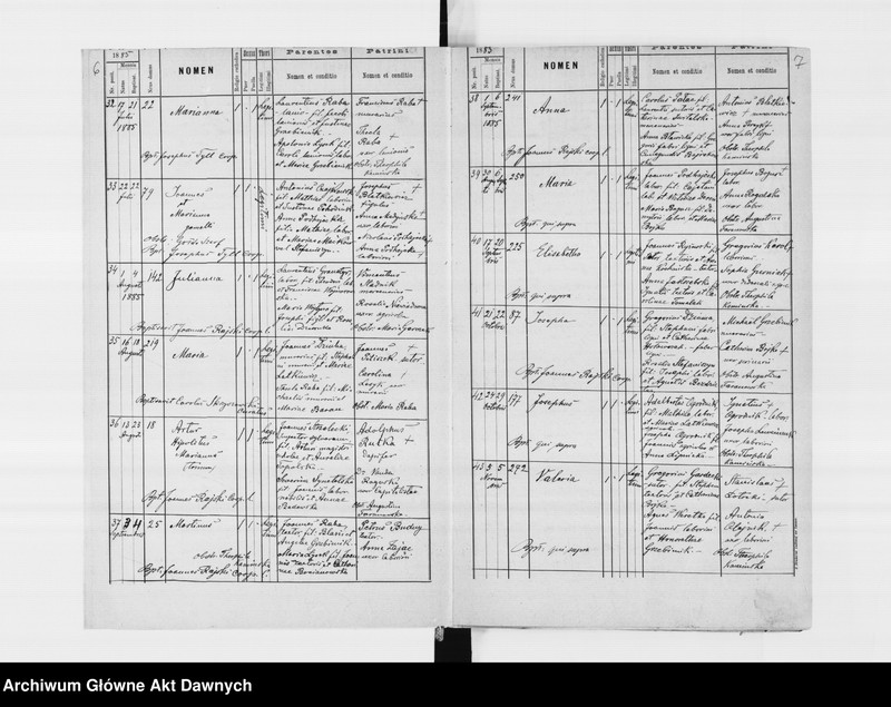 image.from.unit.number "Parafia: Strusów. Dekanat: Trembowla. Księga metrykalna urodzeń, ślubów i zgonów dla wsi: Strusów, Bernadówka, Darachów*, Nałuże, Nowy Tyczyn (Neutitchein), Ruzdwiany, Tiutków*, Warwaryńce, Zazdrość."