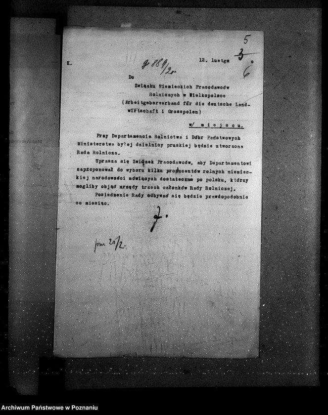 Obraz 10 z jednostki "Sprawy Personalne - likwidacje Rada Rolnicza [podróży i diet] [protokoły posiedzeń]"