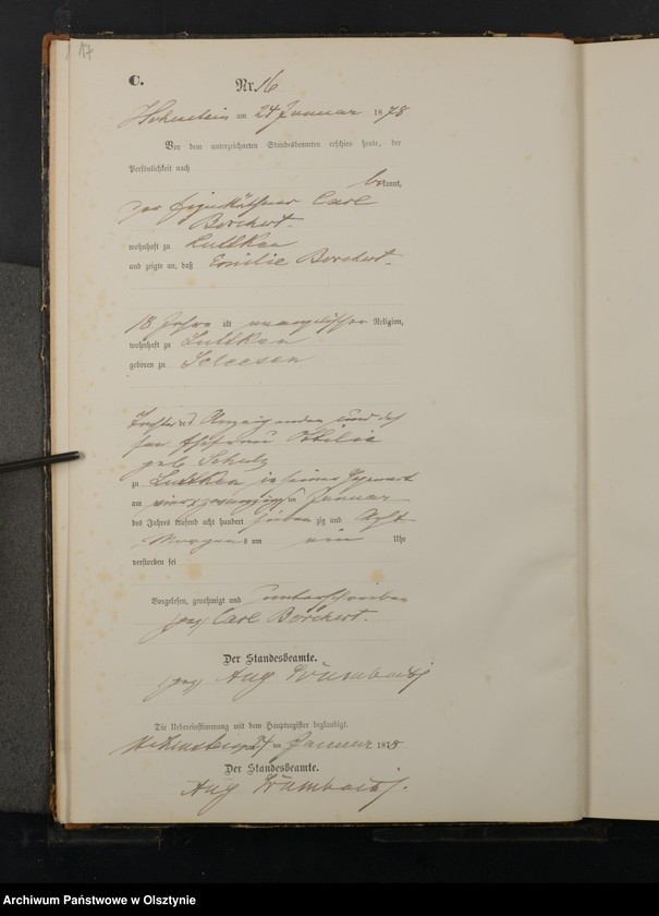 image.from.unit.number "Sterbe-Neben-Register Nr 1 - 177"