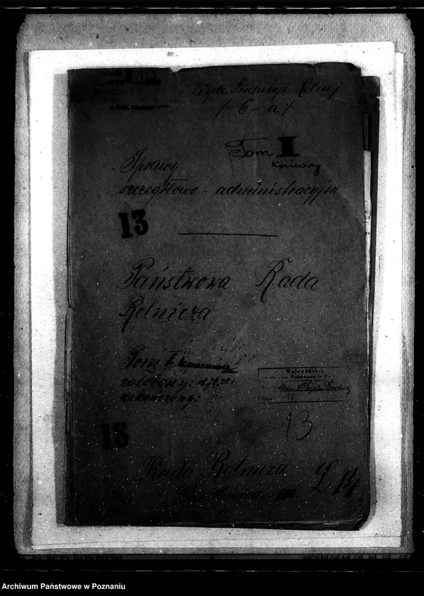 Obraz 4 z jednostki "Sprawy szczegółowo-administracyjne Państwowa Rada Rolnicza"