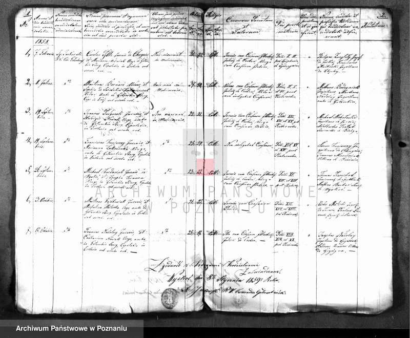 Obraz 7 z jednostki "Duplicatum baptisatorum, copulatorum, mortuorum"