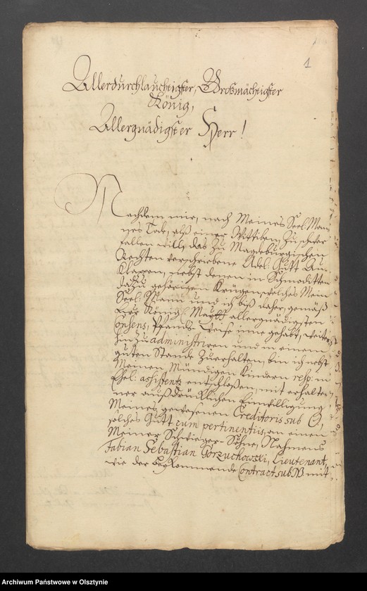 image.from.unit.number "Auklappen und die 3 Krüge in Kgl. Dorfe Schmoditten, H. [Haupt] A. [Amt] Brandenburg [Pokarmin]. Acta, den Verkauf durch die verw. [verwitwe] Anna Maria Rothenstein an ihren Schwigersohn Fab. [Fabian] Sebast. [Sebastjan] Gorzuchowski"