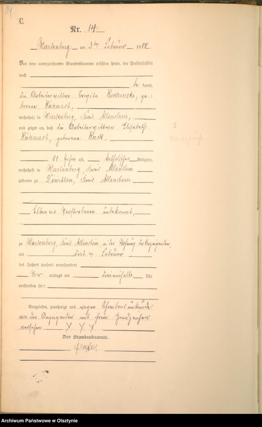 image.from.unit.number "Sterbe-Haupt-Register Nr 1 - 154"