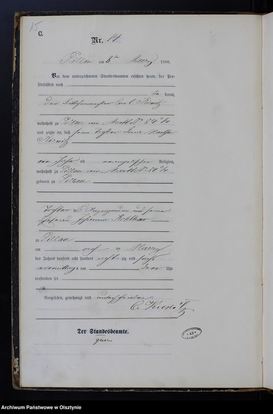 image.from.unit.number "Sterbe-Haupt-Register Nr 1 - 82"