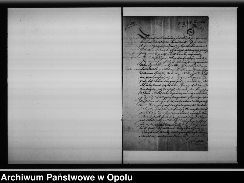 image.from.unit.number "Acta ueber die Einrichtung eines Militair Lazareths vom Jahre 1831"