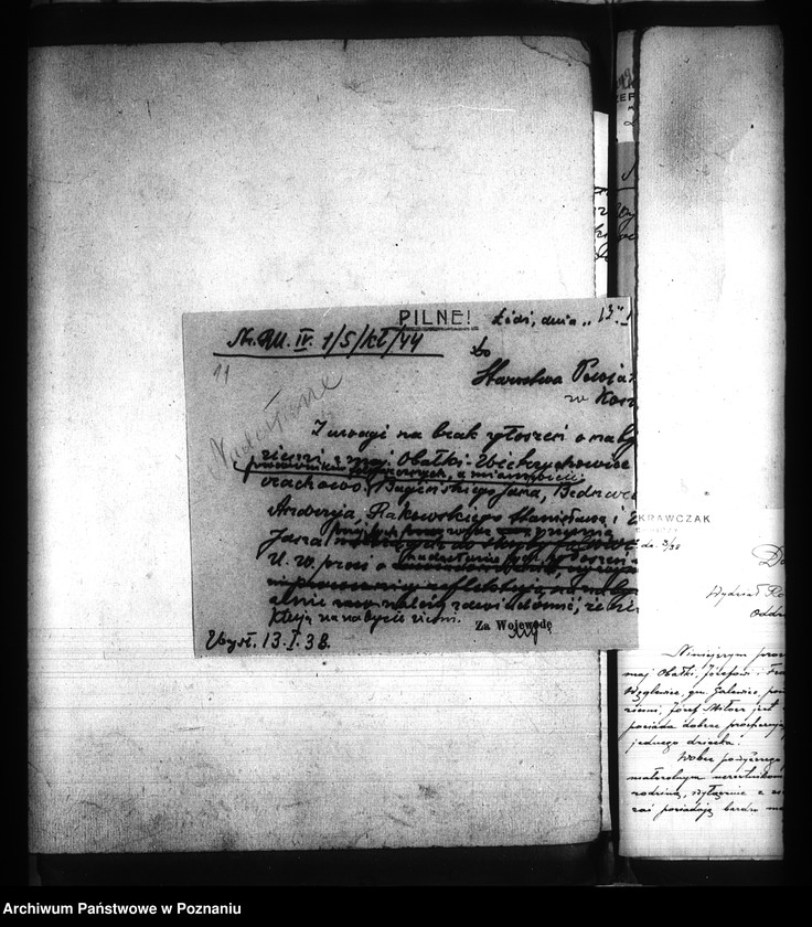 image.from.unit.number "Parcelacja majątku Obałki, Wietrzychowice, Naczechowo /przymusowy wykup/"