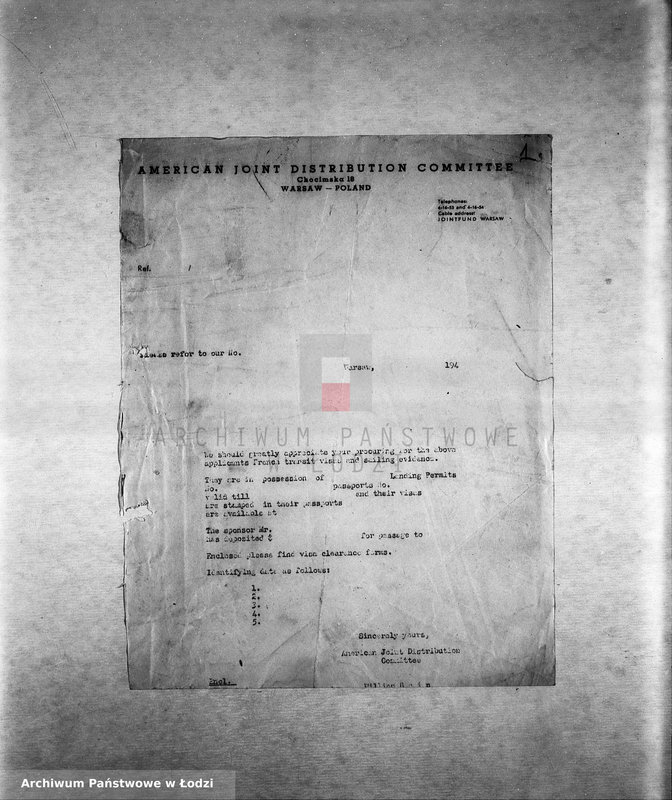 Obraz 4 z jednostki "Arbeitsressort M-P [Niemieckie zamówienia skierowane do resortów pracy, produkcja, zapotrzebowania materiałów do produkcji]"