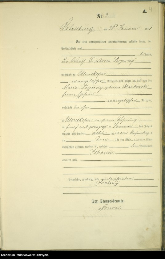 image.from.unit.number "Geburts-Haupt-Register Nr 1 - 99"