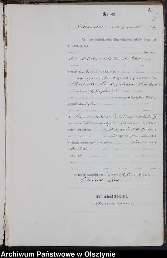 image.from.unit.number "Geburts-Haupt-Register Nr 15 - 159"