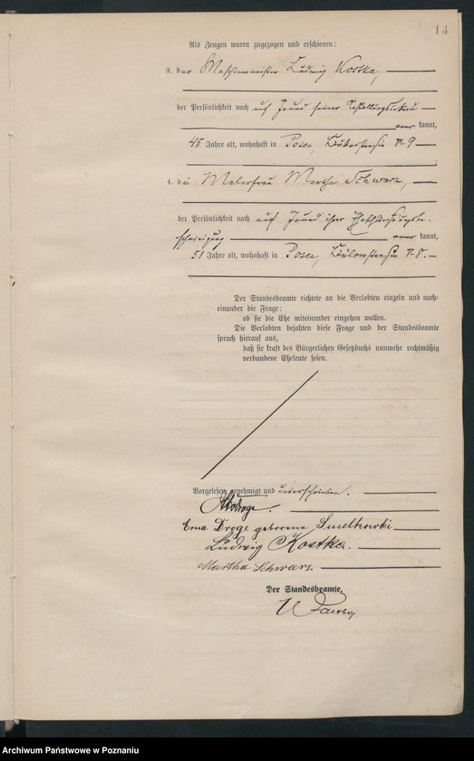 Obraz 15 z jednostki "Księga miejscowa małżeństw tom II [Rejestr główny małżeństw]"