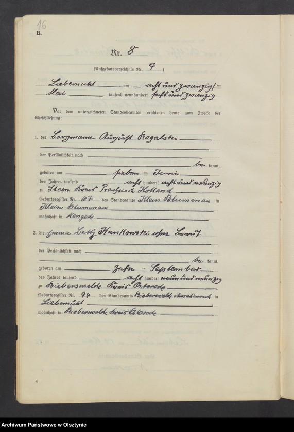 image.from.unit.number "Heirats-Neben-Register Nr 1 - 28"