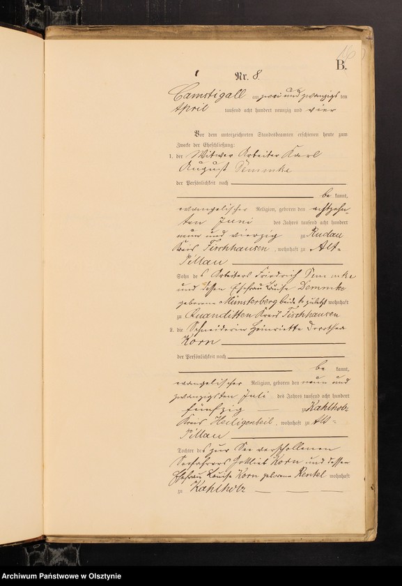 image.from.unit.number "Heiraths-Haupt-Register Nr 1 - 30"