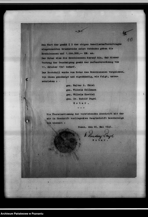 Obraz 14 z jednostki "Umsatzsteuerpflicht bei der Einbringung der Porzellan- und Steingutfabriken Kolmar in die G.m.B.H."