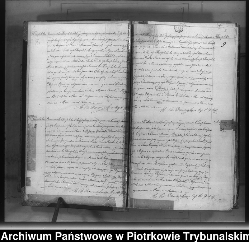 Obraz 5 z jednostki "[Księga duplikat aktów urodzonych, zaślubionych i zmarłych]"