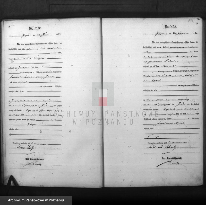 image.from.unit.number "Księga urodzeń t. II"