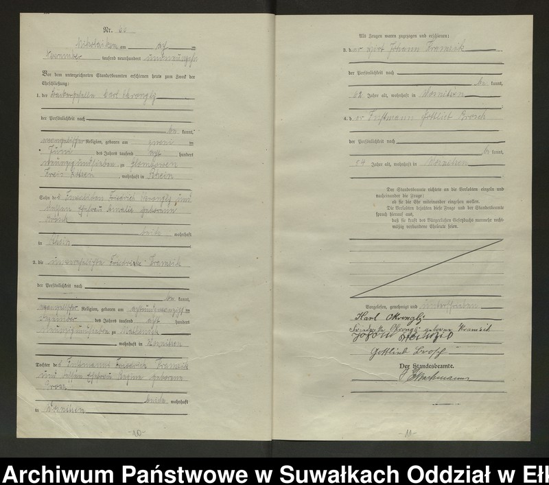 image.from.unit.number "Heirats=Haupt=Register des Königlichen Preussischen Standes-Amtes Nikolaiken Kreis Sensburg"