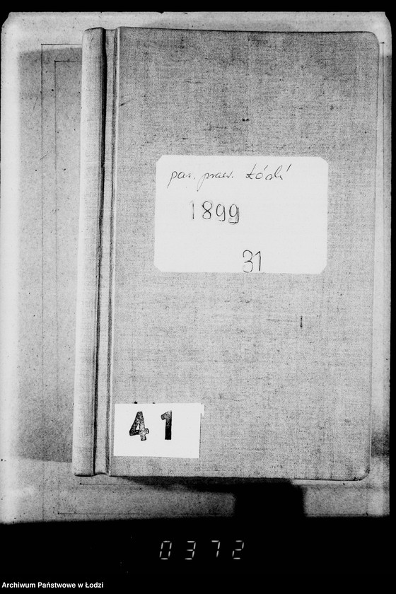 Obraz 4 z jednostki "Księga metrykalna aktów urodzeń, małżeństw i zgonów"