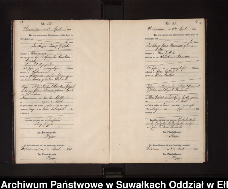 image.from.unit.number "Sterbe-Neben-Register des Preussischen Standes-Amtes Widminnen Kreis Loetzen"