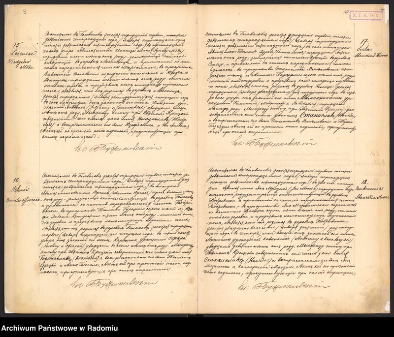 image.from.unit.number "Urząd Stanu Cywilnego w Głowaczowie Akta urodzeń, małżeństw, zgonów 1915 rok"