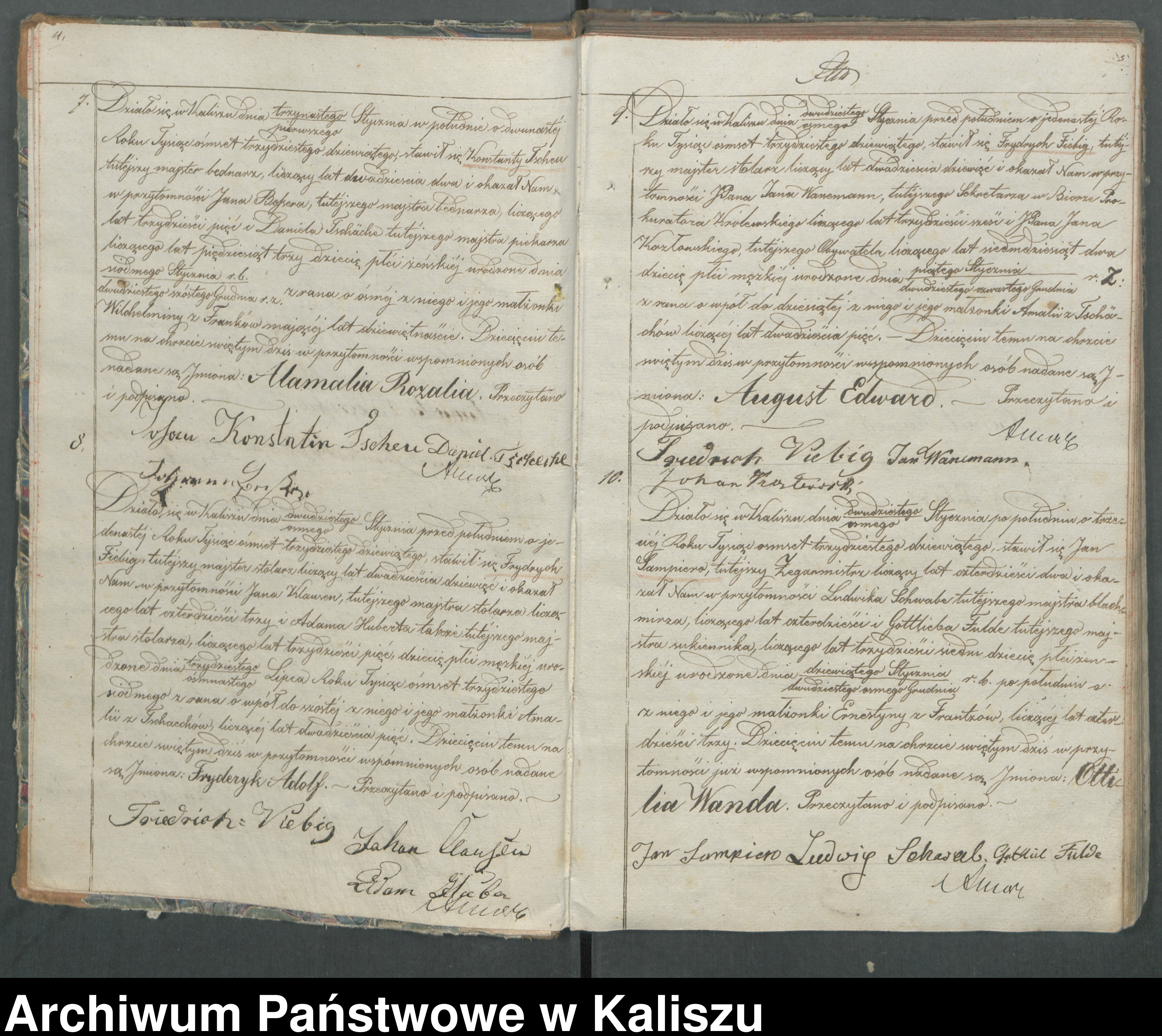 Skan z jednostki: Księga duplikat akt urodzeń, małżeństw i zejścia