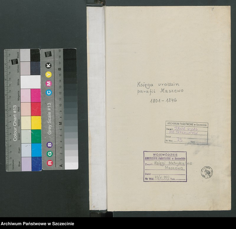 image.from.unit.number "Geburtsregister Massow (Maszewo)."