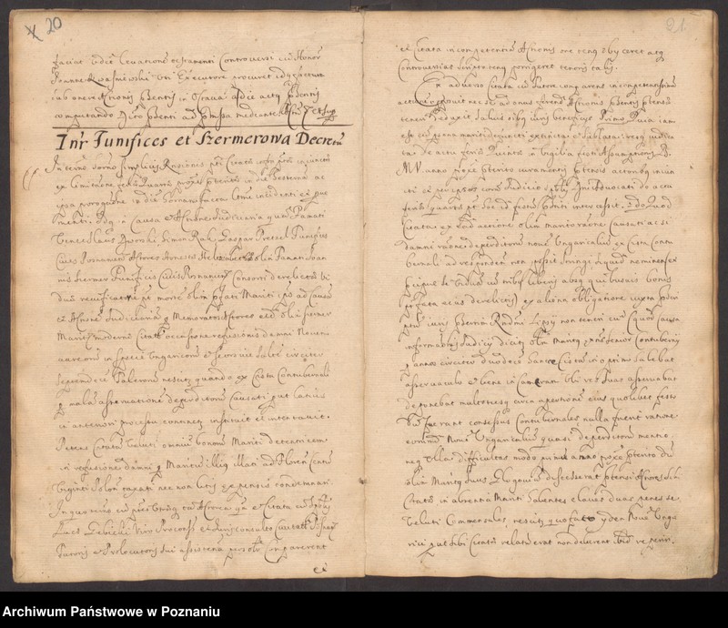 Obraz 14 z jednostki "Protocolon actorum officii consularis Posnaniensis."