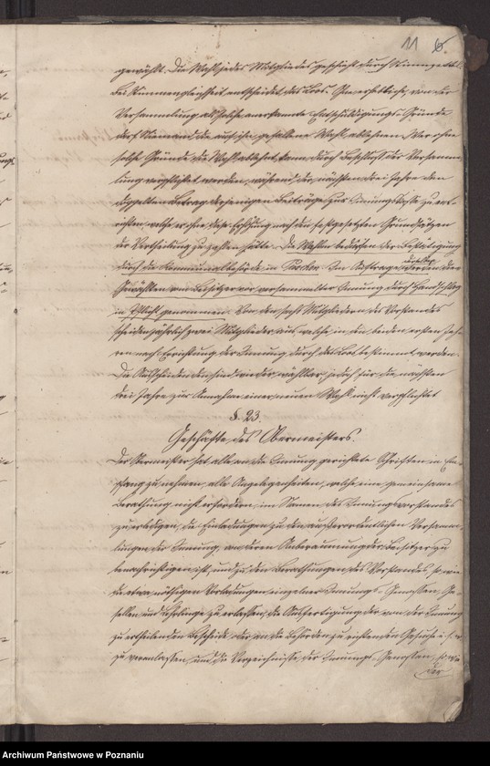 image.from.unit.number "Statut der Schmiede - Schlosser und Nagelschmiede-Innung zu Pleschen."