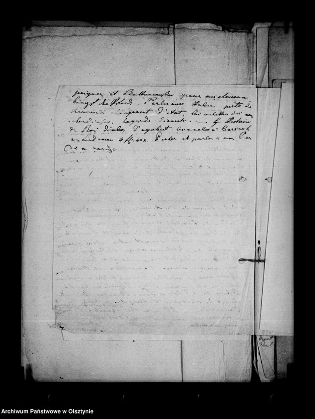 image.from.unit.number "/Papiers du Camp de Landau de Carl Fr. Lehndorff, Manöverbericht mit pro memorias/."
