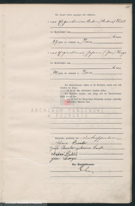 Obraz 13 z jednostki "Heirats-Haupt-Register"
