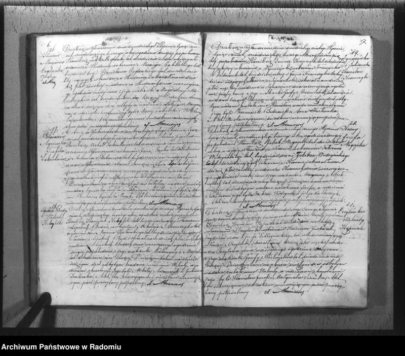 image.from.unit.number "[Duplikat akt urodzeń, małżeństw i zgonów parafii rzym.-kat. Głowaczów 1863 r.]"