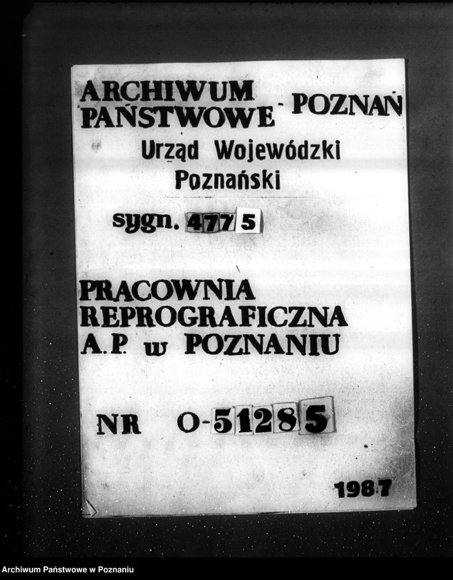 Obraz 1 z jednostki "/Projekt szatni, stajni, wozowni, i składnicy na butle tlenowe na terenie I Oddziału Fabryki H. Cegielskiego w Poznaniu/"