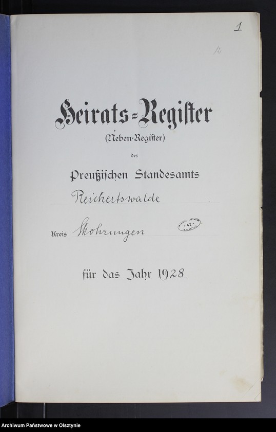 image.from.unit.number "Heirats-Neben-Register Nr 1 - 13"