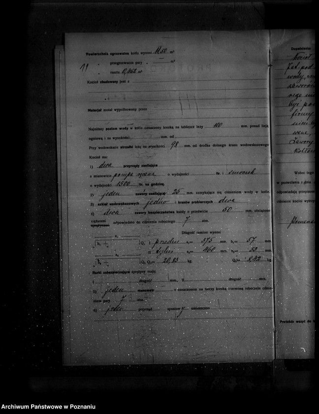 Obraz 15 z jednostki "Mleczarnia dr J. Jackowskiego w Pomarzanowicach powiat poznański nr woj. kotła 101"