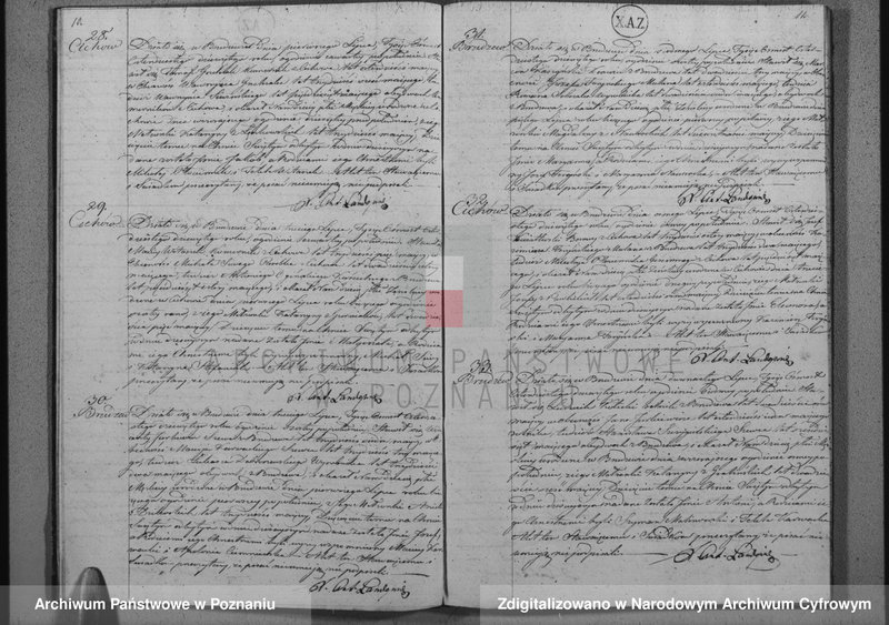 Obraz 8 z jednostki "Akta urodzeń, małżeństw i zgonów"