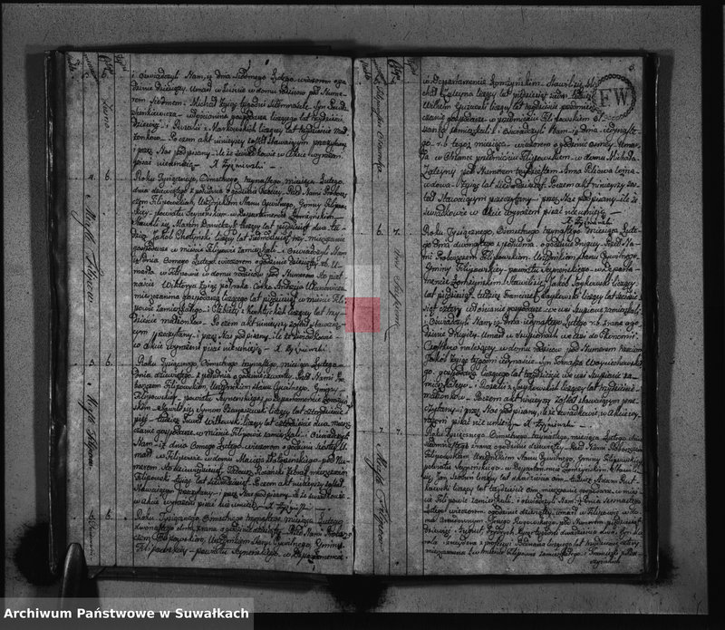 Obraz 5 z jednostki "Akta Zeszłych Gminy Filipowskiey od 1wszego Stycznia 1813 R-u"