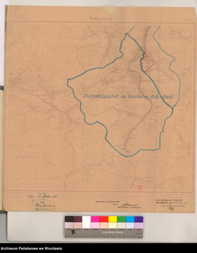 image.from.unit.number "Antrag auf Sicherstellung hilfsw. Verleihung u. Wasserrechten und deren Eintragung in das Wasserbuch für das Steinkohlenbergwerk Cons. Seegen-Gottes-Grube zu Altwasser Kr. Waldenburg i. Schl. Tiefbau-Schacht-Anlage I+II"