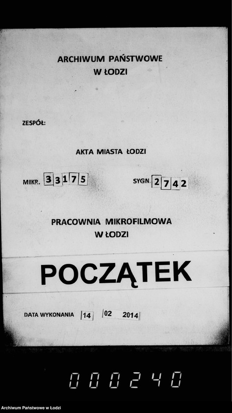 Obraz 1 z jednostki "O nedoimkach po knigam Lodzinskago Uezdnago Kaznačejstva za I polovinu 1901 goda"