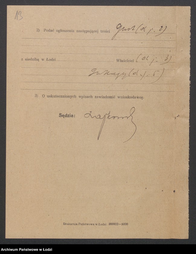 Obraz 15 z jednostki "Teodor Wende – kantor techniczno-handlowy"