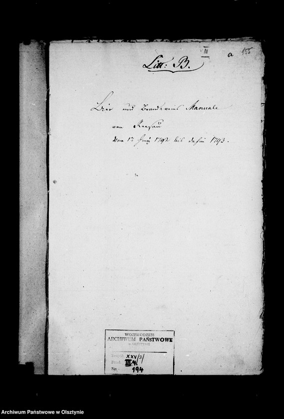 image.from.unit.number "Bier- und Brandweinsmanuale von Reesau Litt. B"