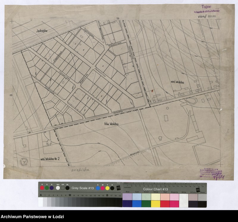 Obraz 1 z jednostki "Plan m. Łodzi 1:2000. Sekcja SO86"