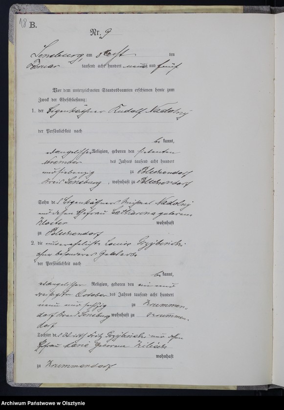 image.from.unit.number "Heiraths-Haupt-Register Nr 1 - 69"