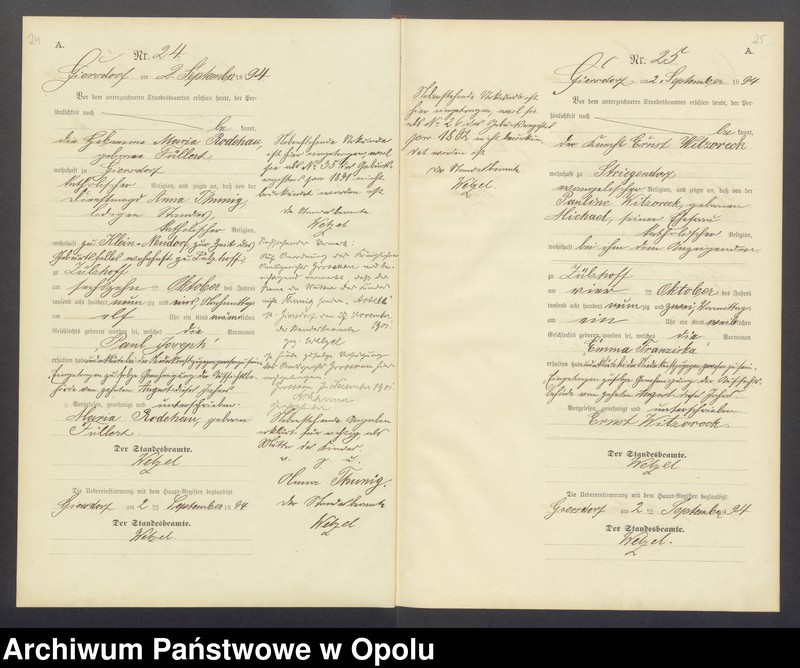 image.from.unit.number "Geburts-Neben-Register Standesamts Hohen-Giersdorf pro 1894"