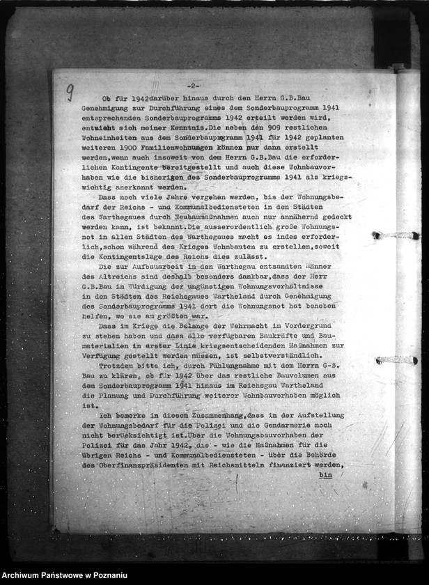 Obraz 13 z jednostki "Allgemeine Bauangelegenheiten der Gendarmerie. Erlase, Verfügungen unsw."