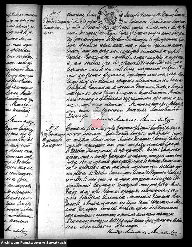 Obraz 12 z jednostki "Duplikat Rimsko- Katoličeskago Liškovskago Prichoda za 1882 god"