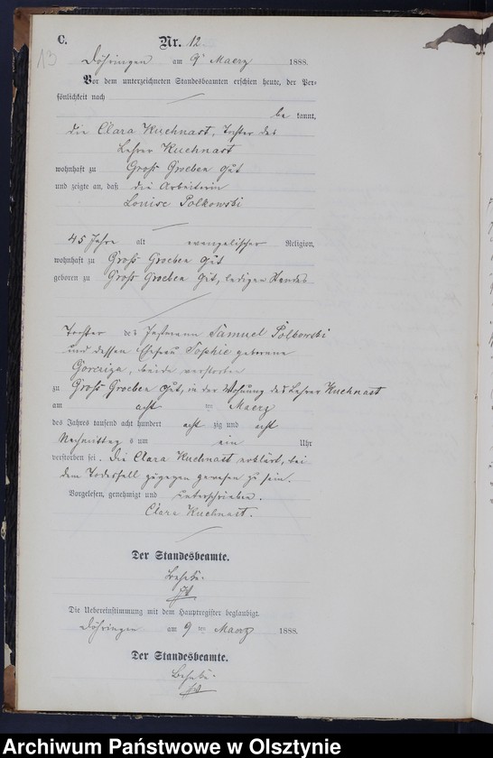 image.from.unit.number "Sterbe-Neben-Register Nr 1 - 42"