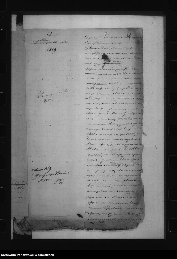 image.from.unit.number "Delo… Po vozraženîjam na sostavlenîe Dannoj na selenîe Igljuvka Marîampolskago uezda /gm. Jaworowo/"