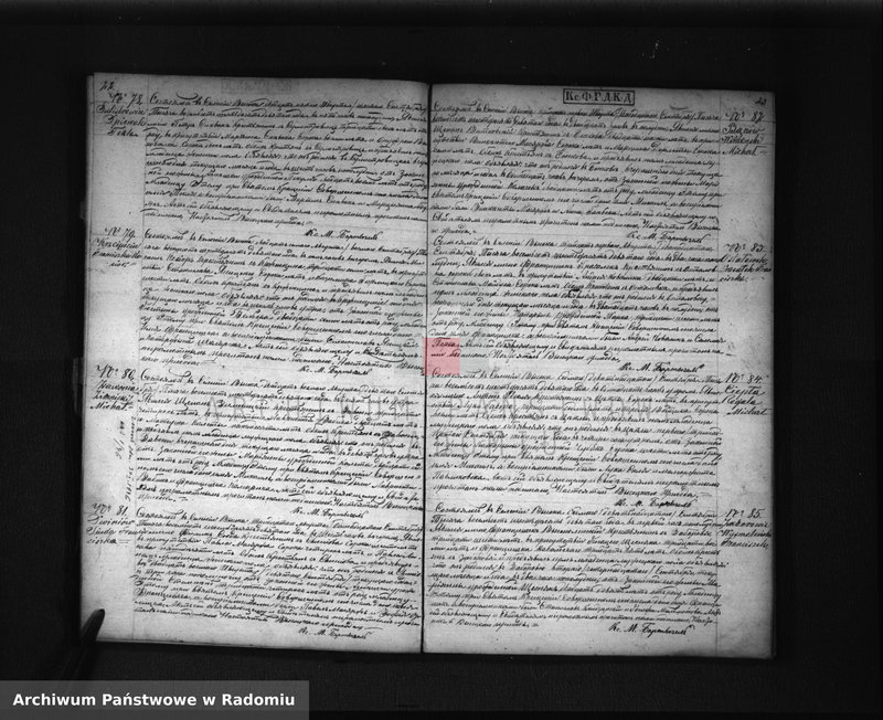 image.from.unit.number "Dublikat aktov uroždennyh, brakosočetavšihsâ i umerših ot Kostela prihodskago derevni Vysoka v Vysokiej na 1869 goda"