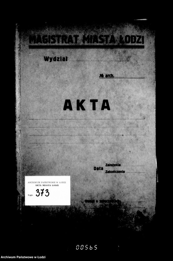 Obraz 4 z jednostki "Akta wybudowania śluzy przy foluszu"