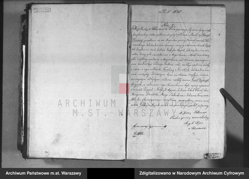 image.from.unit.number "Akta urodzeń, małżeństw i zgonów"