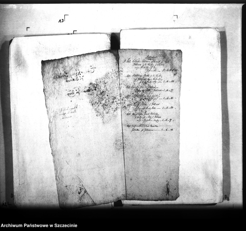 Obraz 4 z jednostki "Privilegien, Konzessionen und Zunftrollen der Bäcker zu Gollnow"